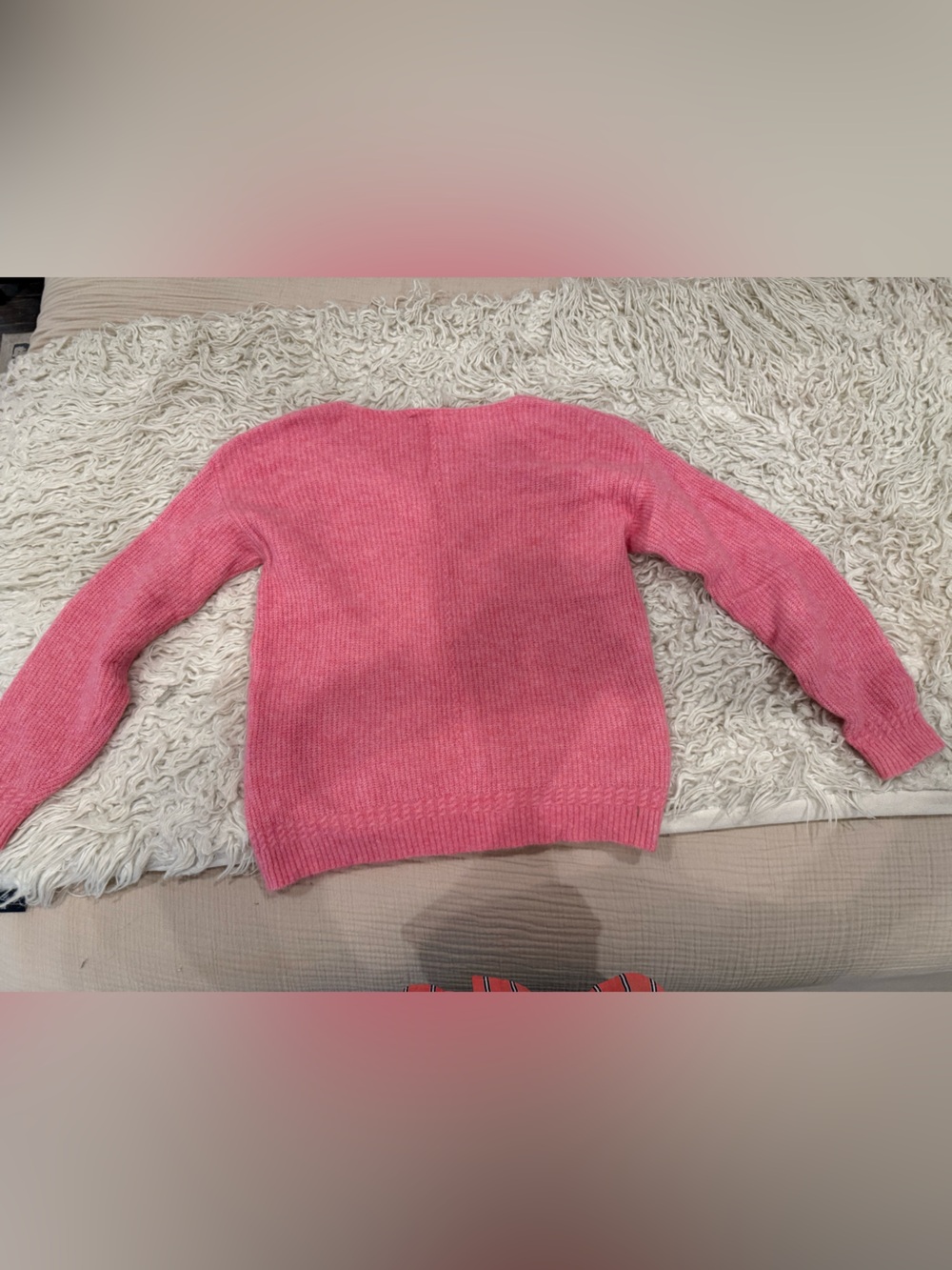 Sezane Pink Sweater - Picture 3 of 3